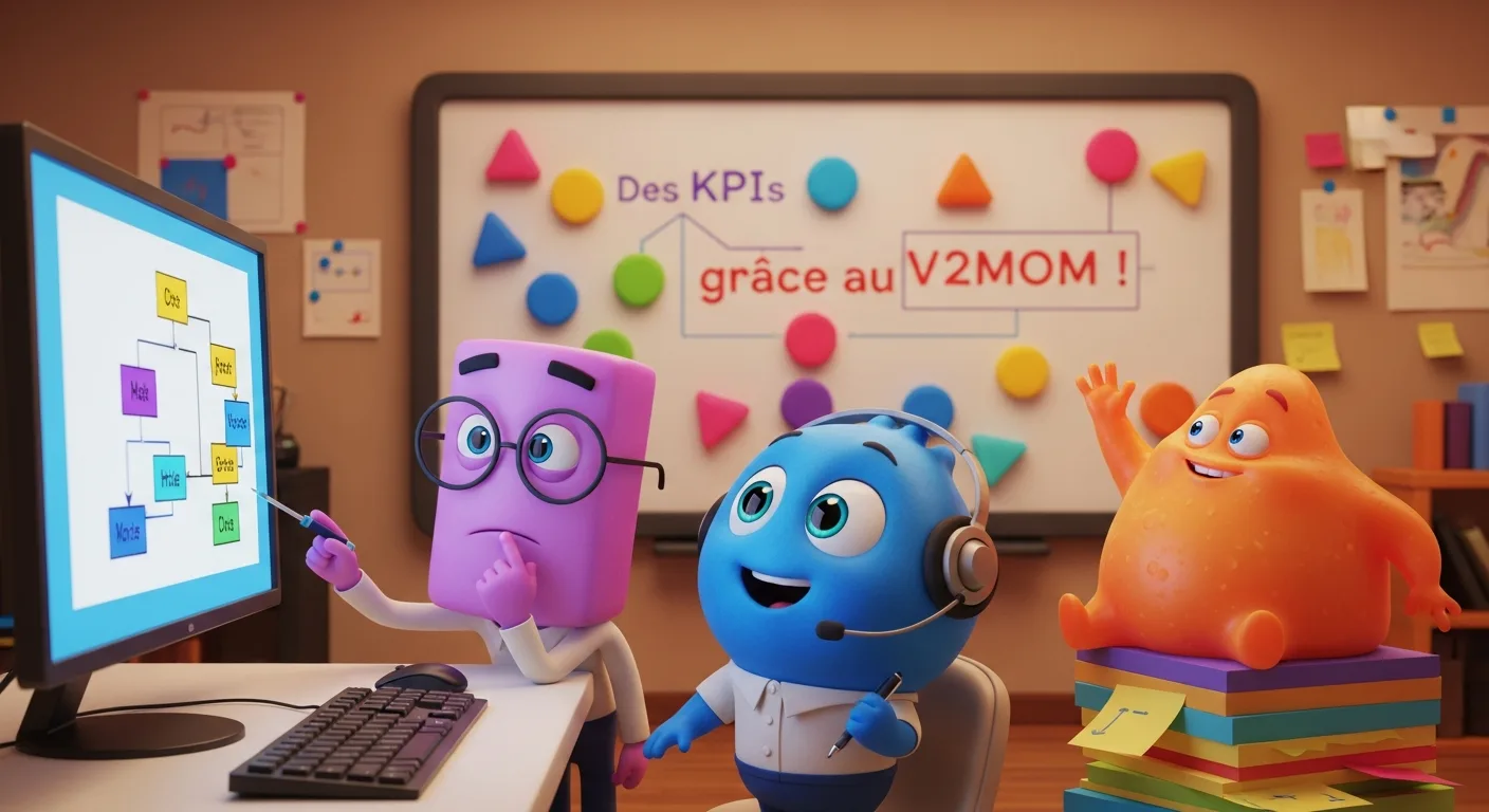 Des KPIs optimisés grace au V2MOM!