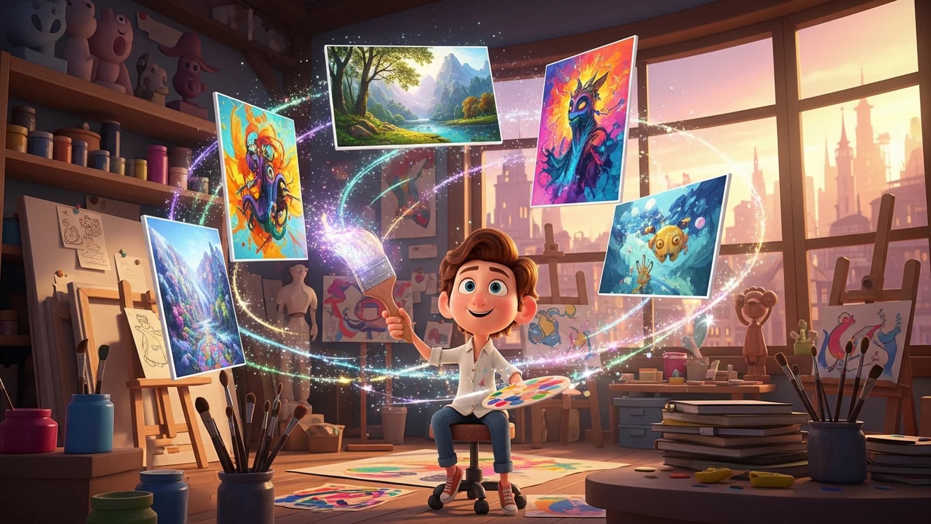 Tour d'horizon des IAs génératives d'images